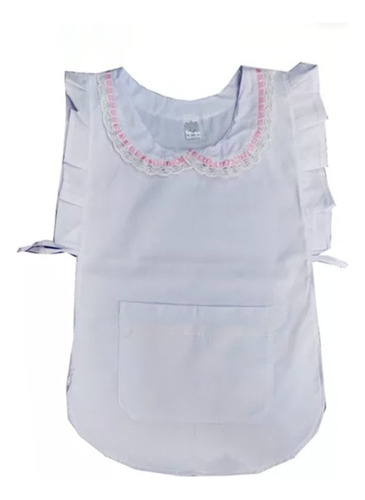 Pechera Guardapolvo Poncho Delantal Primaria Escolar T 6-16