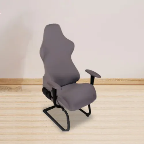 Gaming Chair Covers Washable With Armrest Covers/back Gray