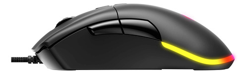 Mouse Gamer Havit Ms954 12000 Dpi 7 Botões Rgb Preto