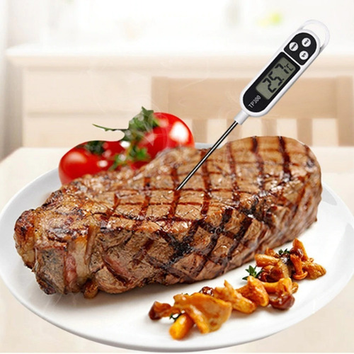 Imagem 3 de 7 de Termômetro Espeto Culinário Digital