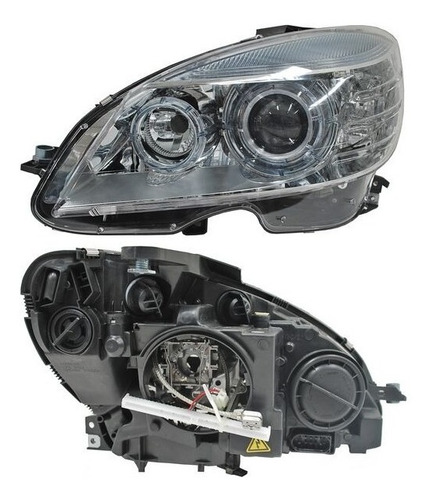 Faro Mercedes Benz Clase C 2008-2009-2010 P/xenon Derecho