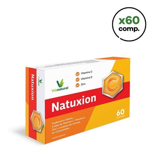 Imagen 1 de 4 de Natuxion - Vianatural 60 Comp