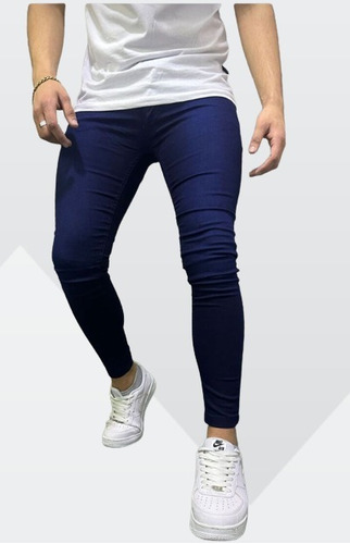 Jeans  De Hombre Chupin Elástisado 