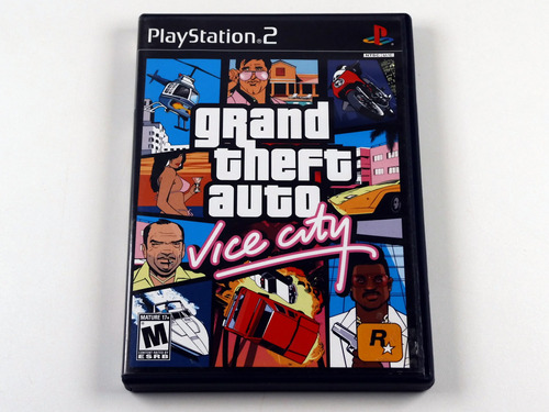 Grand Theft Auto Vice City Original Playstation 2 Ps2