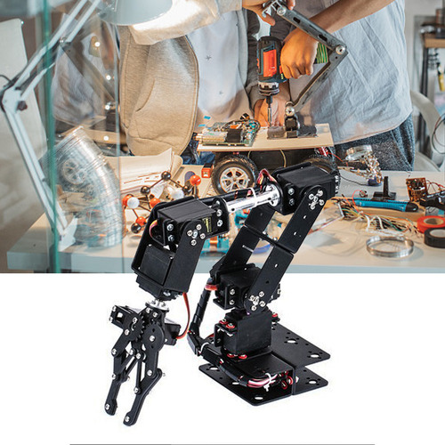 Kit De Pinza De Brazo Mecánico 6dof De Piezas De Robots Indu