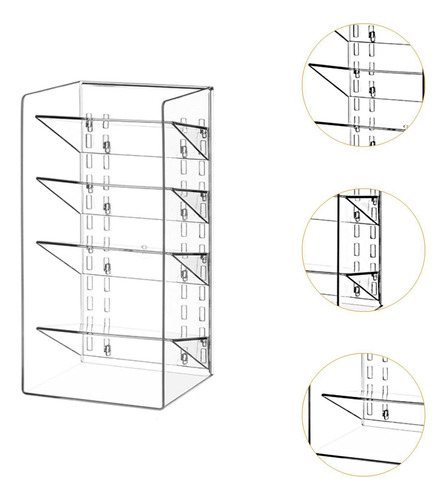 Estante De Maquillaje Organizador De La Mesa Socinas 4 Capas