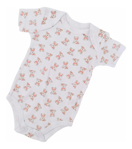 Body Marca Prenatal 100% Algodón Talla 6 A 9 Meses Osita.