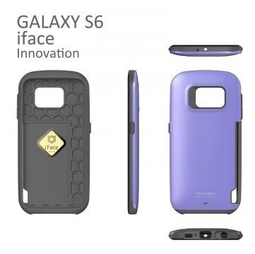 Forro Case Samsung Galaxy S6 Morado Anti Golpes Shockproof