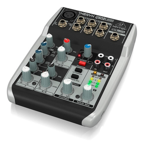 Imagem 3 de 3 de Console Behringer Q502USB Xenyx de mistura 110V