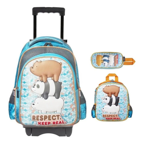 Kit Mochila Osos Escandalosos C Carro 3d Primaria We Bears | Meses sin  intereses