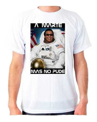 Camiseta A Marte Más No Pude Diomedes Astronauta Meme 