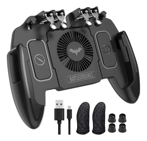 Controlador Móvil Pubg, Joystick, Botón De Rotación, Gamepad