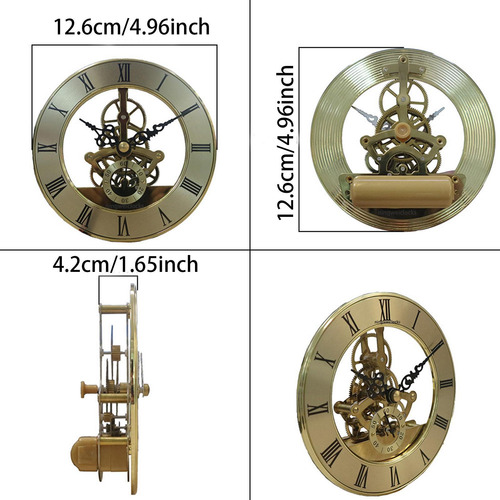 Inserto De Reloj Redondo Insertar Cabezal De Reloj Con Oro