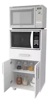 Comprar Mueble Porta Microondas Alacena Horno Melamina Grill Cajon