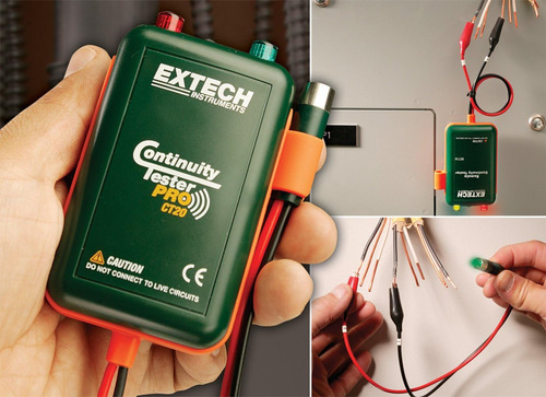 Tester De Continuidad Remoto Y Local De Extech Ct20