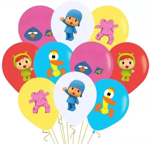 Kit Cumpleaños Globos Pocoyo Cotillón