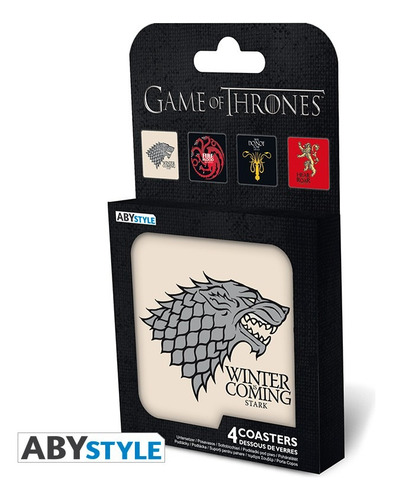 Set De Portavasos Abystyle Game Of Thrones Casas