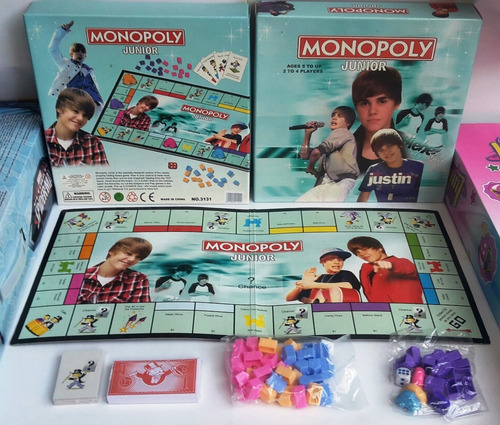 Monopoly Juego de Mesa Junior en inglés 