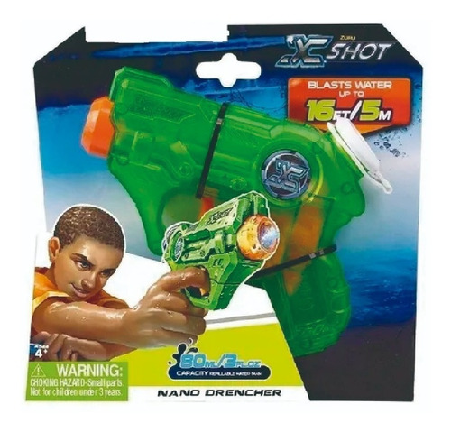 Pistola De Agua Xshot Nano Drencher Juguete Verano Niño 5643