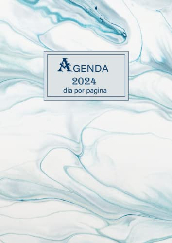 Agenda 2024 Dia Por Pagina: A4 - Español -12 Meses De Enero