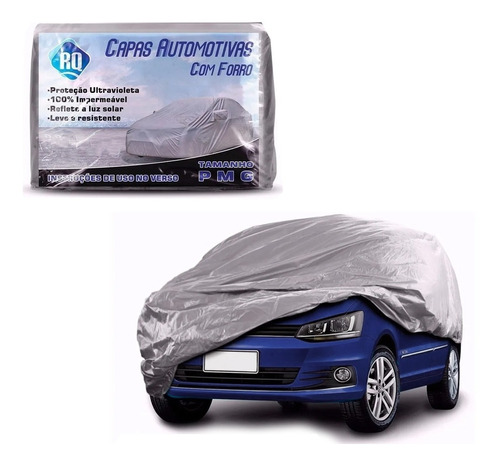 Capa De Carro P- Impermeável Com Forro Central Peugeot 206