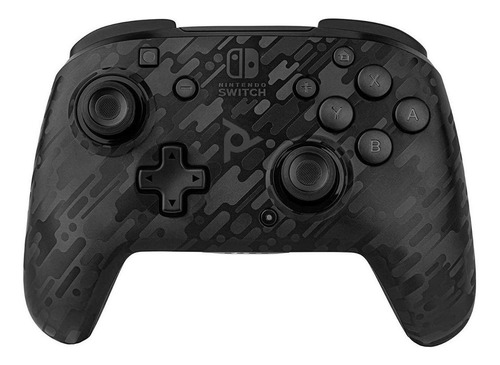 Control joystick inalámbrico PDP Faceoff Deluxe for Nintendo Switch camuflaje negro