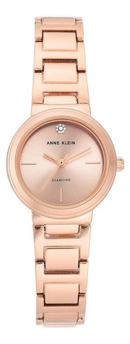 Reloj Anne Klein Dama Color Oro Rosa Ak3528rgrg - S023