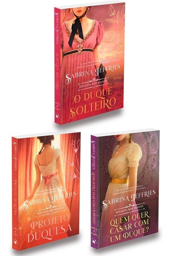 Trilogia Dinastia Dos Duques - Romance De Época - Vol.1 Ao 3, De : Sabrina Jeffries. Série Não Aplica, Vol. Não Aplica. Editora Arqueiro, Capa Mole, Edição Não Aplica Em Português, 2022