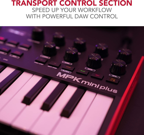 Akai Professional Mpk Mini Plus - Controlador De Teclado...