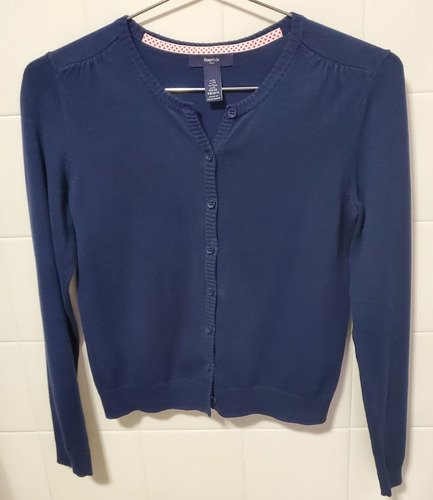 Sweater Saco Niña T Xl 10 Gap Kids Botones Excelente - Usado