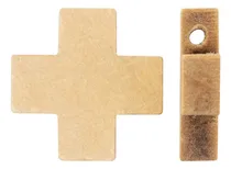 Comprar 25u Cruces De Madera 20x20mm Denario Souvenir Comunion