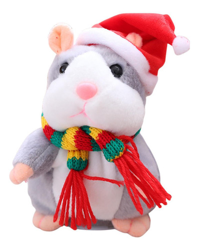 Talking Hamster Plushs Toy Funny Plushs Toy Repeats Mimetism
