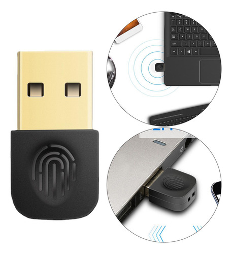 Adaptador Portátil Usb Bluetooth 5.0 Dongle Sem Fio Para