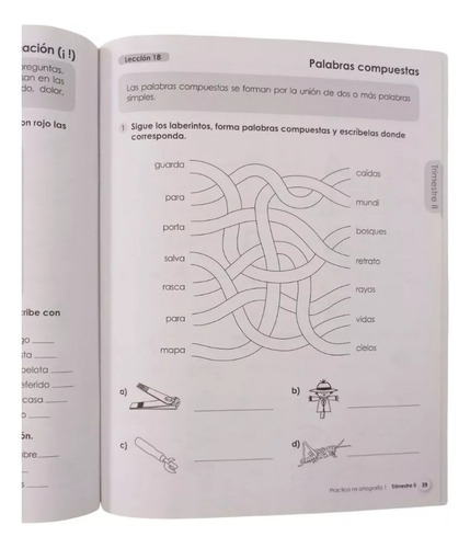 Practico Mi Ortografía 1/ Cuaderno De Trabajo/ Primaria/emu