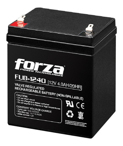 Bateria Ups Forza Fub-1240 12v 4.0a Febo