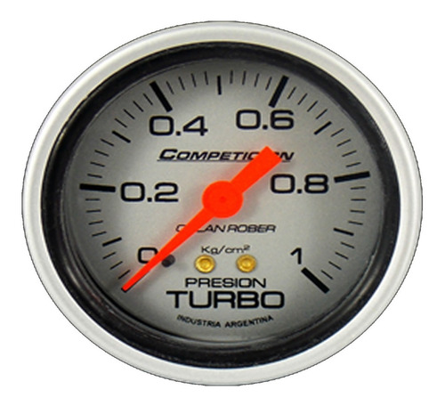 Manometro Presión De Turbo 1kg Competicion 60mm