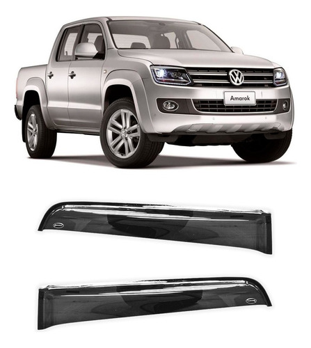 Deflector De Ventana Amarok 10/ Trasero C/adhe