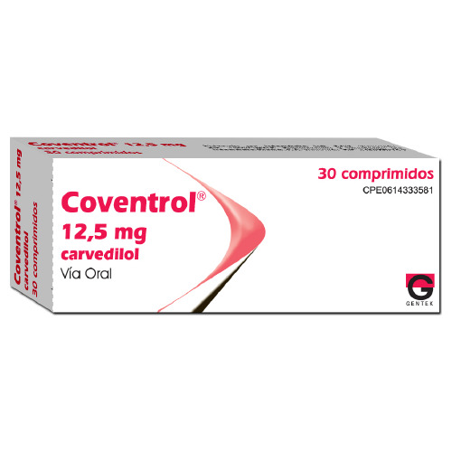 Coventrol 12,5mg. X30comprimidos