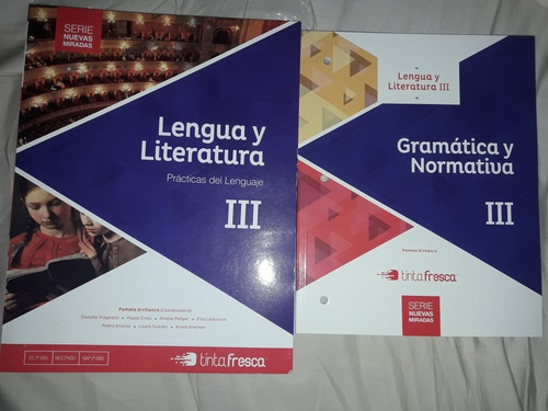 Libro Lengua Y Literatura Iii - Tintafresca