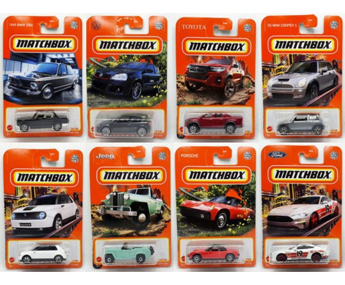 Matchbox X 20 Unidades Surtidas En Empaque Individual Mattel