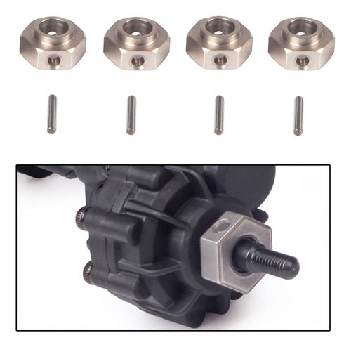 Adaptador De Cubo Hexagonal De 12 Mm Accesorio De Modelo Rc