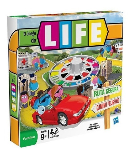 El  Juego De La Vida Familiar Life 9años A + Original Hasbro