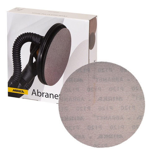 Disco Lixa Abranet Teto Parede 225mm 9pol Cx C/ 10 - Mirka