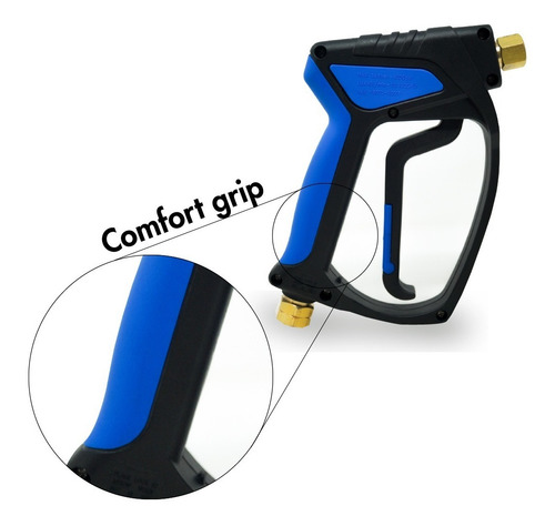 Pistola Gatillo Comfort Grip Para Hidrolavadora Industrial