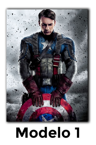 Cuadros Decorativos Mcu - Capitan America (steve Rogers)