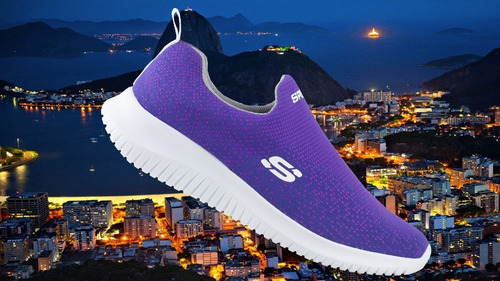 Imagen 2 de 9 de Tenis Deportivo Ajuste Elastico Comodo Suela Liviana 110