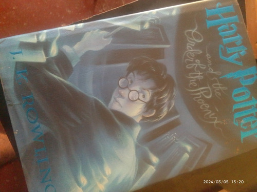 Harry Potter And The Order Of The Phoenix. Tapa Dura 