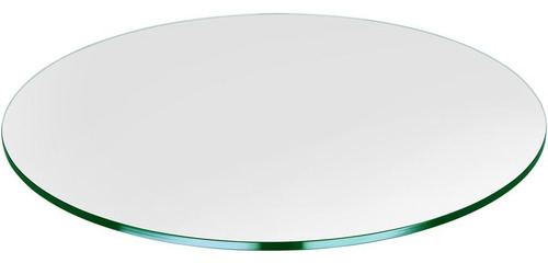 Tablero De Mesa Redondo De 17 Pulgadas Templado 3/8 D...