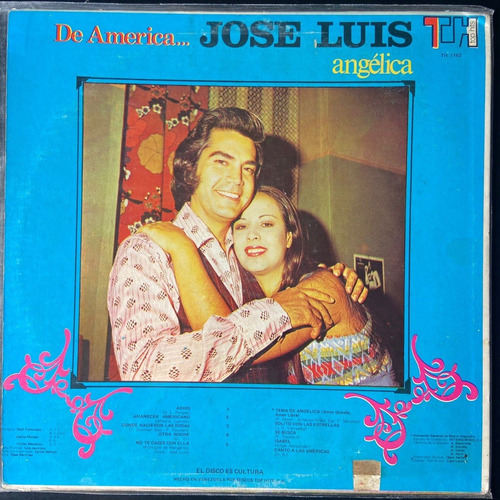 Vinilo José Luis Rodríguez De América... Che Discos (Usado)