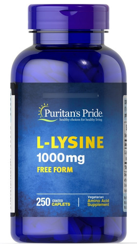 L-lysine 1000mg Lisina L - Lysina 1000mg  250 Tabletas Usa*